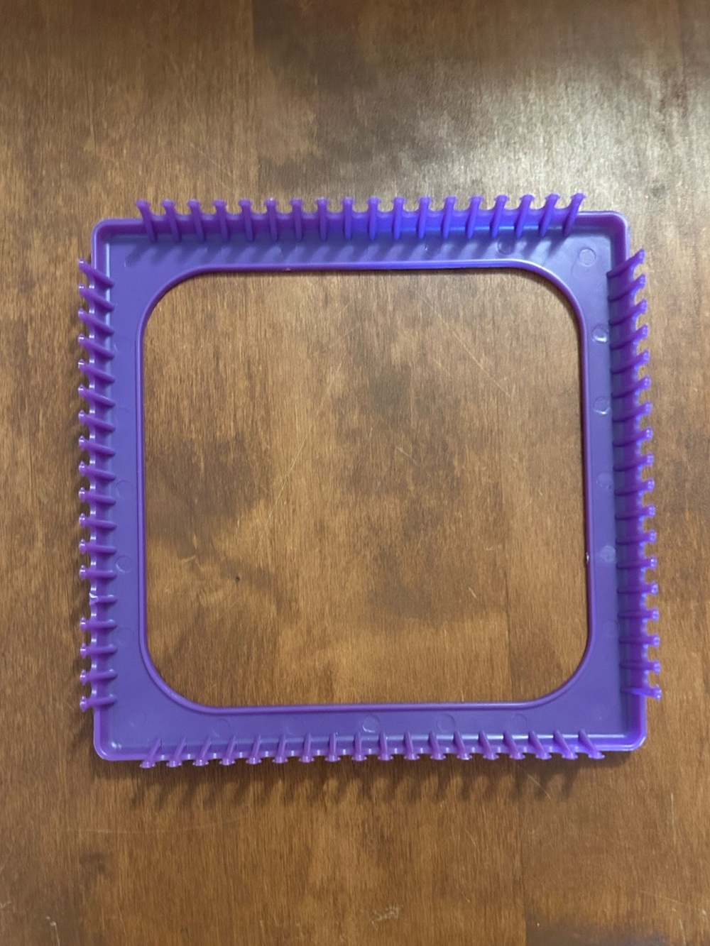 Purple Square Weaving Loom